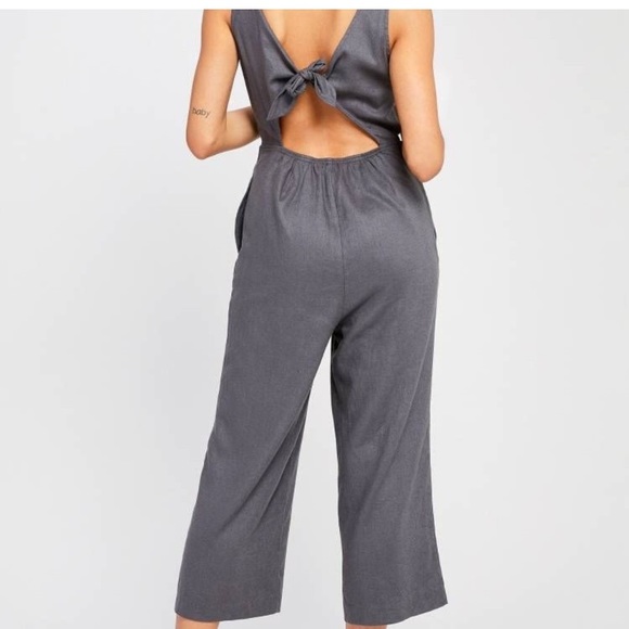 Gentle Fawn Linen Jumpsuit Anthropologie